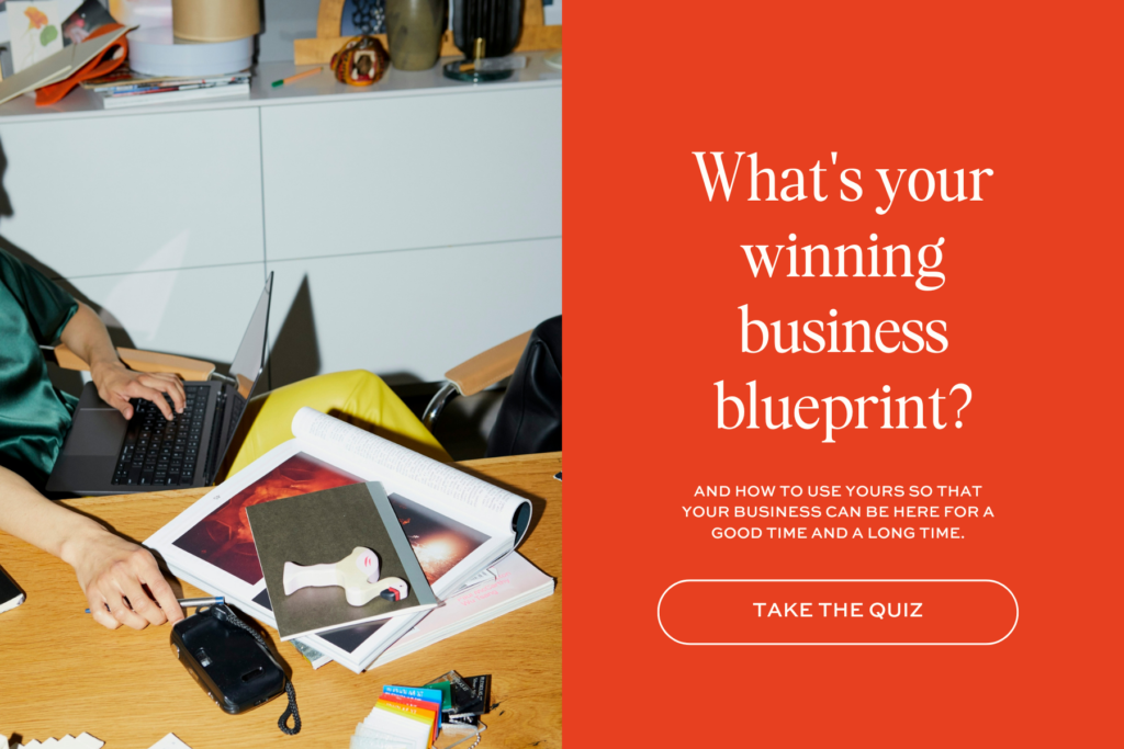 What's your winning business blueprint?